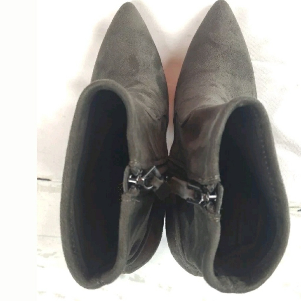 Nine West Cadence Bootie Gray Ankle stiletto boot - Picture 6 of 8